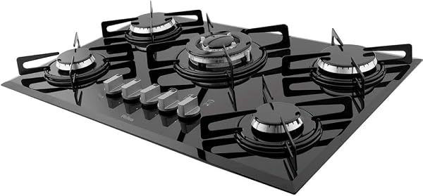 Cooktop 5 Bocas Chef 5 TC Preto Philco Bivolt