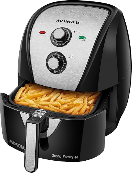 Fritadeira Sem Óleo Air Fryer 6L, Mondial