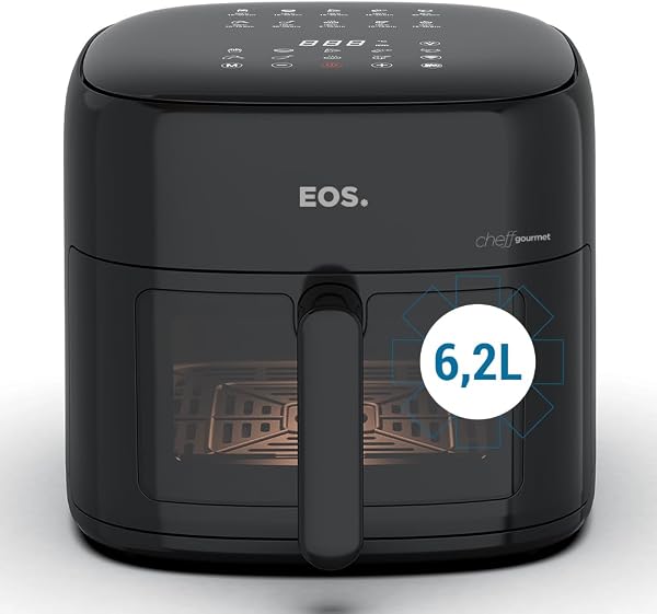 Fritadeira Sem Óleo Air Fryer EOS Chef Gourmet