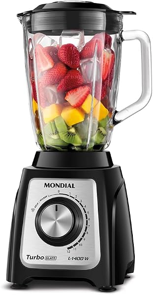 Liquidificador Mondial Turbo Glass